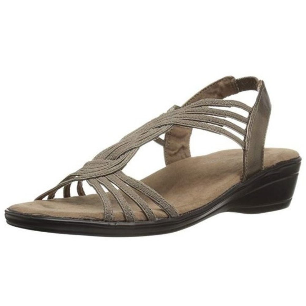 Easy Street Women's Natara Sandals, Pewter